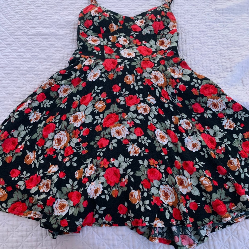 Janette fashion black dress